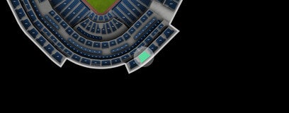 Seat view from Upper Gallery