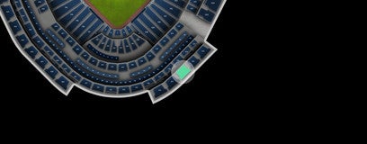 Seat view from Upper Gallery