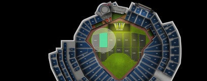 Seat view from Floor
