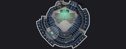 Seat view from Mezzanine