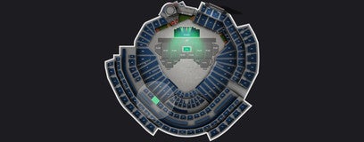 Seat view from Mezzanine