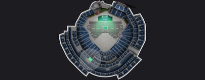 Seat view from Mezzanine