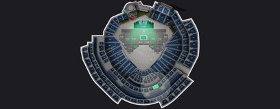 Seat view from Mezzanine