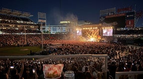 Seat view from Mezzanine