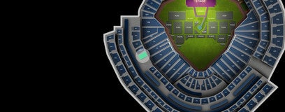 Seat view from Mezzanine