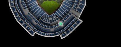 Seat view from Mezzanine