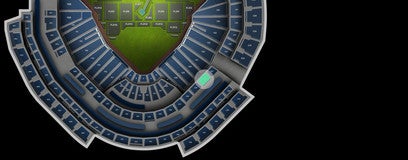 Seat view from Mezzanine