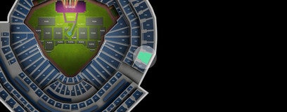 Seat view from Mezzanine