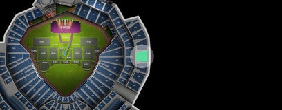 Seat view from Mezzanine