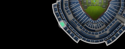 Seat view from Upper Gallery