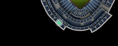 Seat view from Upper Gallery