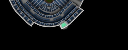 Seat view from Upper Gallery