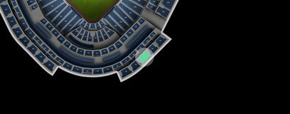 Seat view from Upper Gallery