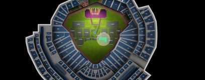 Seat view from Floor