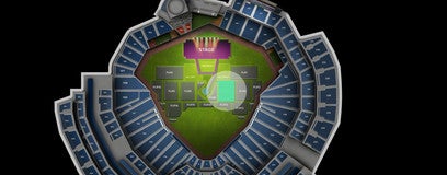 Seat view from Floor