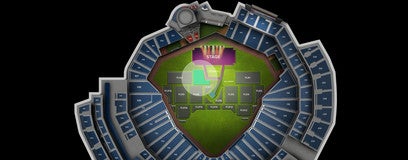 Seat view from GA Left