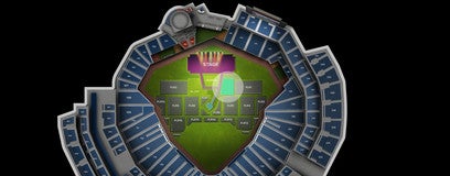 Seat view from GA Right