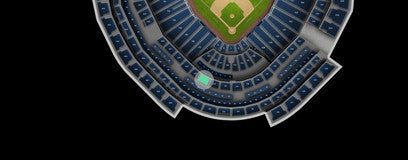 Seat view from Mezzanine