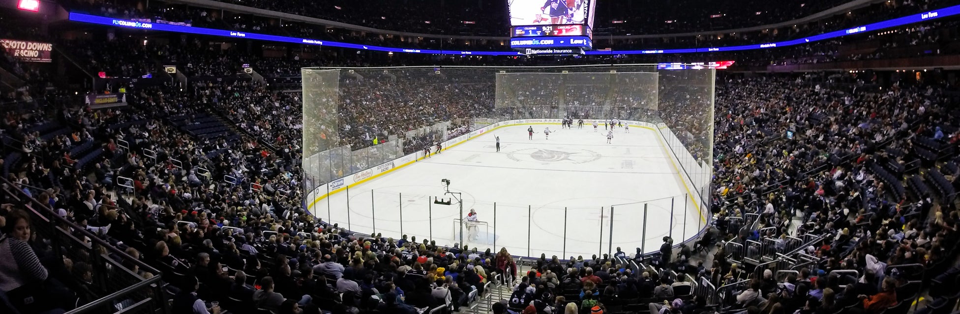 Seat view from Lower Bowl Goal