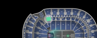 Seat view from