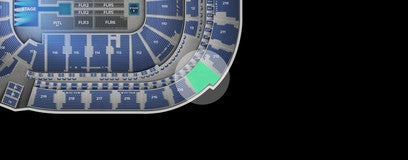 Seat view from Middle