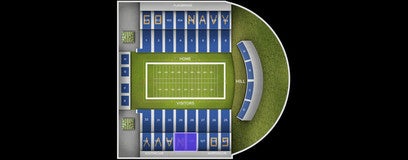 Seat view from Visitor Upper Middle