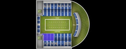 Seat view from Visitor Lower Level