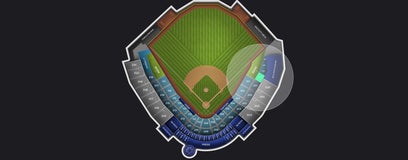 Seat view from Reserved Box