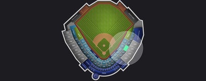 Seat view from Reserved Box