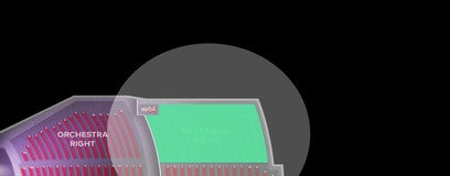 Seat view from Mezzanine