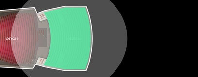 Seat view from Mezzanine