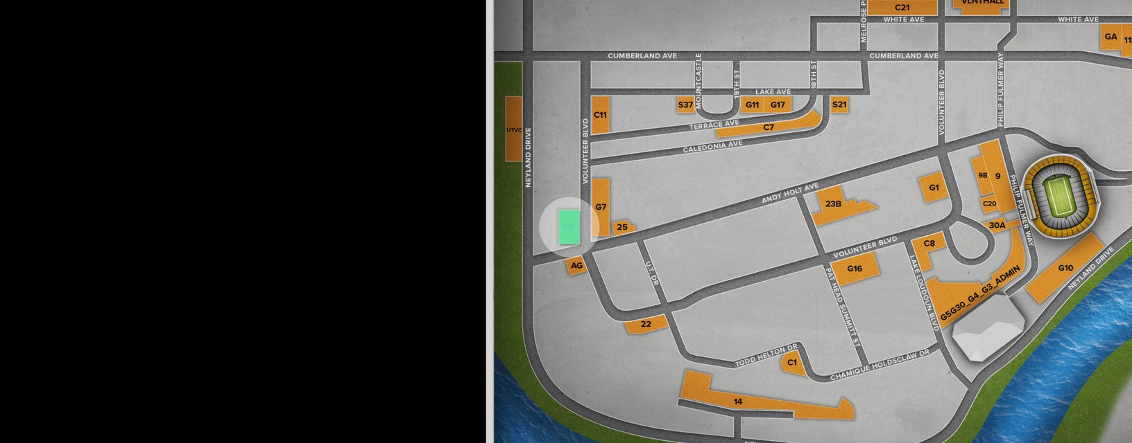 Seat view from Lot