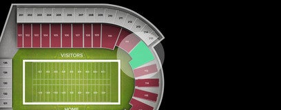 Seat view from Lower End Zone