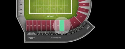 Seat view from Lower Sideline