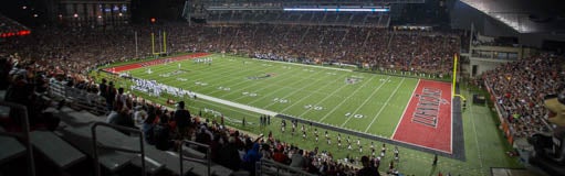 Seat view from Upper Sideline