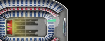 Seat view from Lower