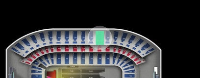 Seat view from Upper