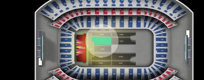 Seat view from Floor