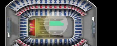 Seat view from Floor