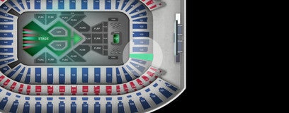 Seat view from Lower