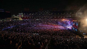 Seat view from Club