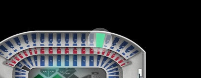 Seat view from Upper