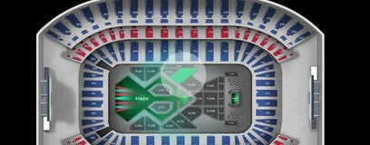 Seat view from Floor