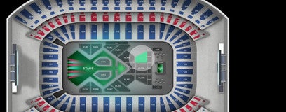 Seat view from Floor