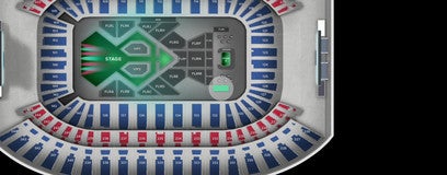 Seat view from Floor