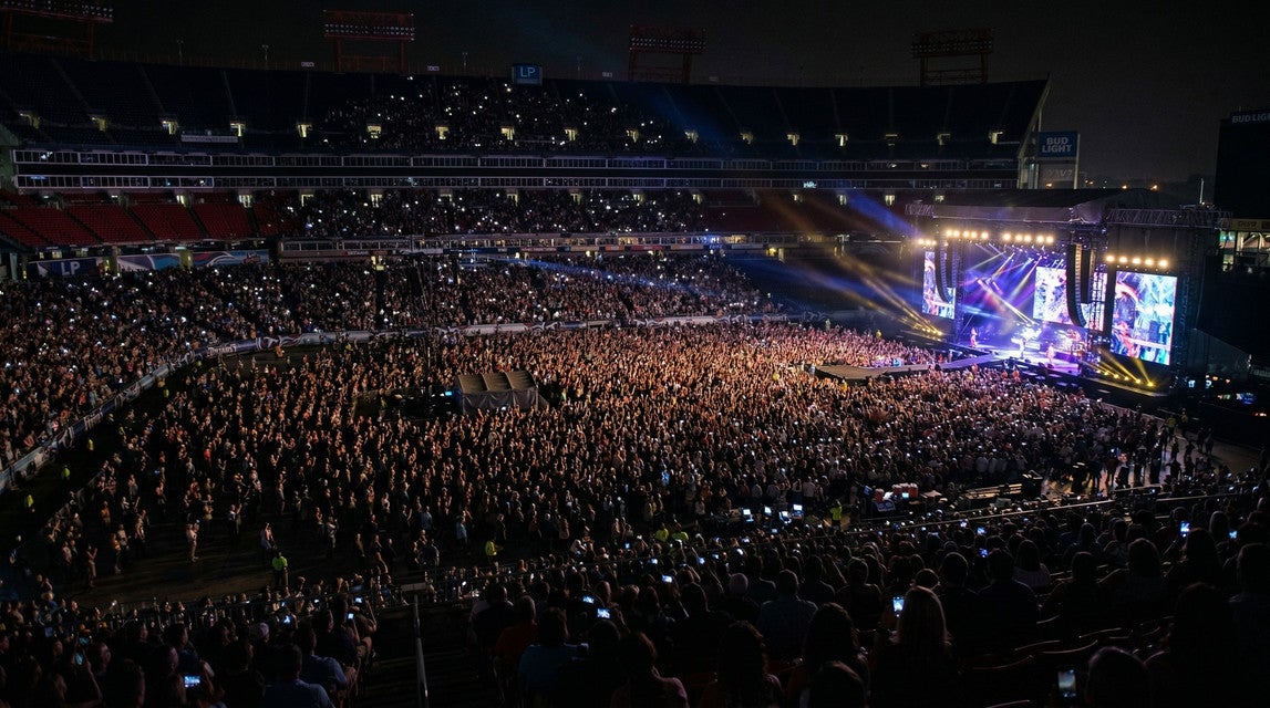 Seat view from Club