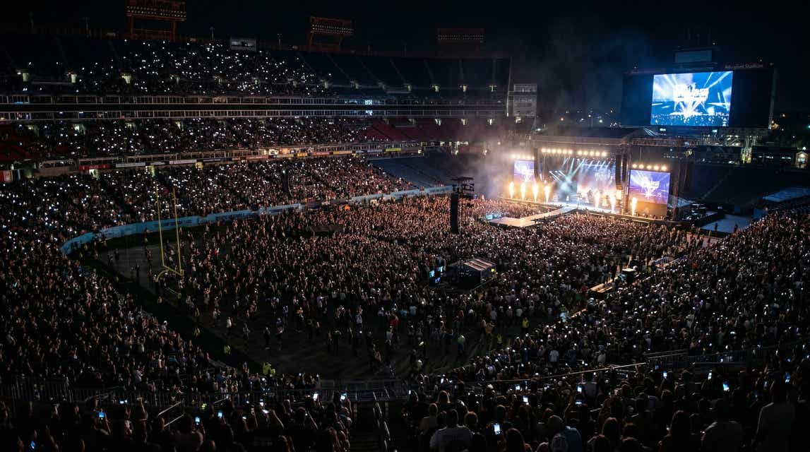 Seat view from Club