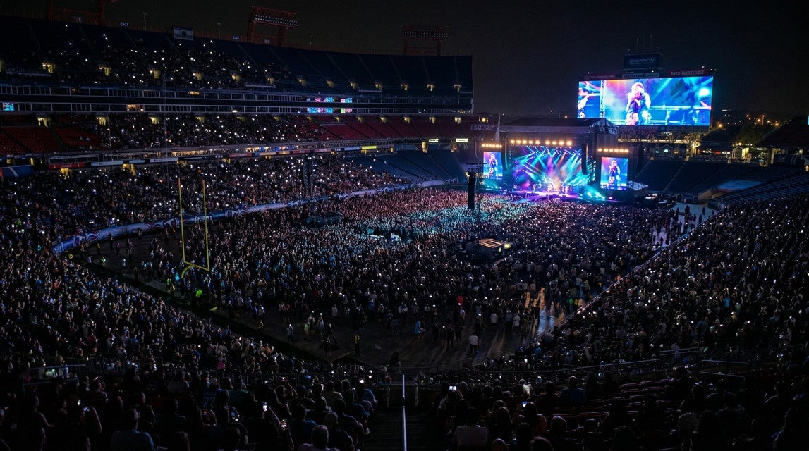 Seat view from Club