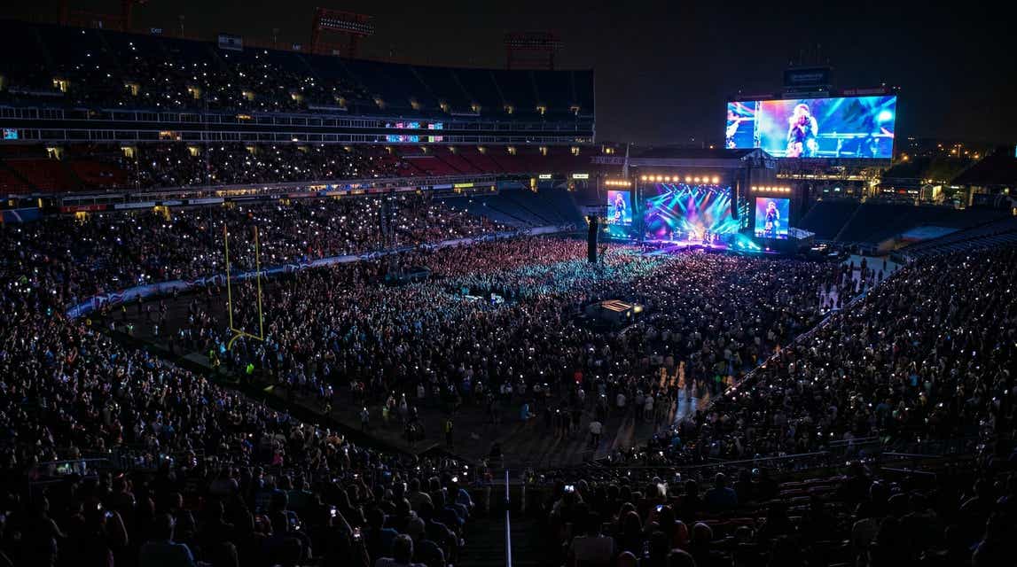 Seat view from Club