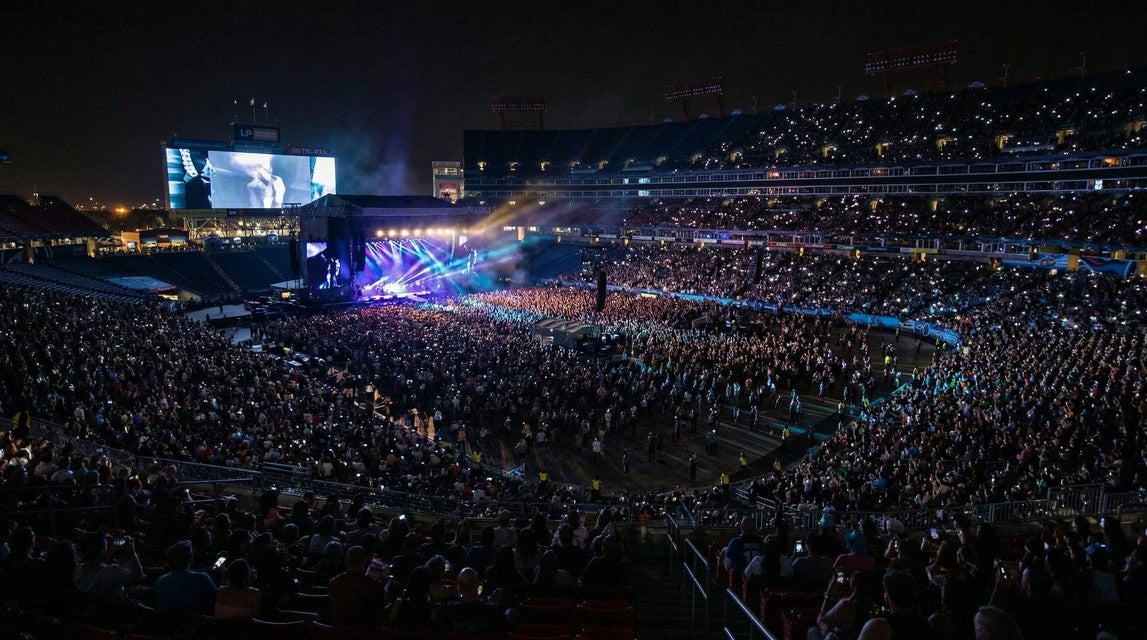 Seat view from Club